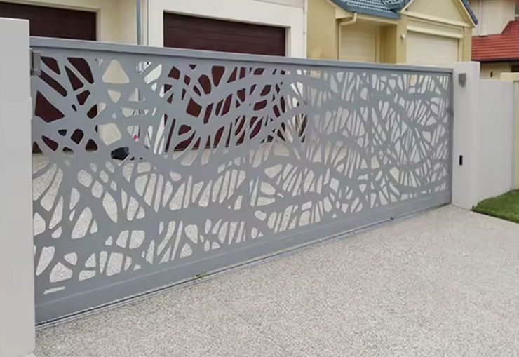 Laser Cut Aluminum Screen/ Room Divider