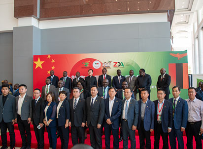 Visit Zambia with a delegation in 2024 to promote China–Zambia trade development